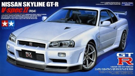 Tamiya 1/24 NISSAN SKYLINE GT-R V SPEC 2