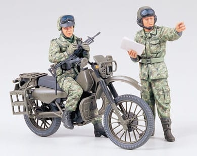 Tamiya 1/35 JGSDF Motocycle Reconnaissance Set