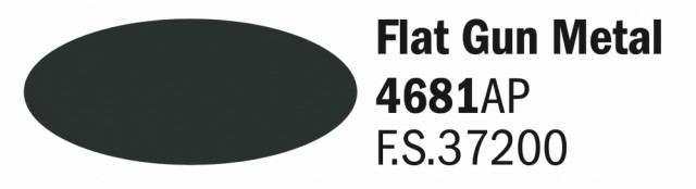 Italeri Flat Gun Metal 20ml