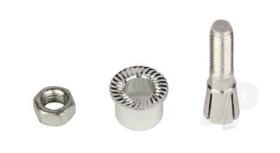 AZSA1629S Ares Prop Shaft Adapter w/Nut: Gamma Pro V2