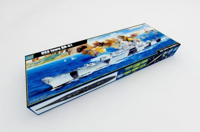 Trumpeter 1/200 USS Iowa BB-61
