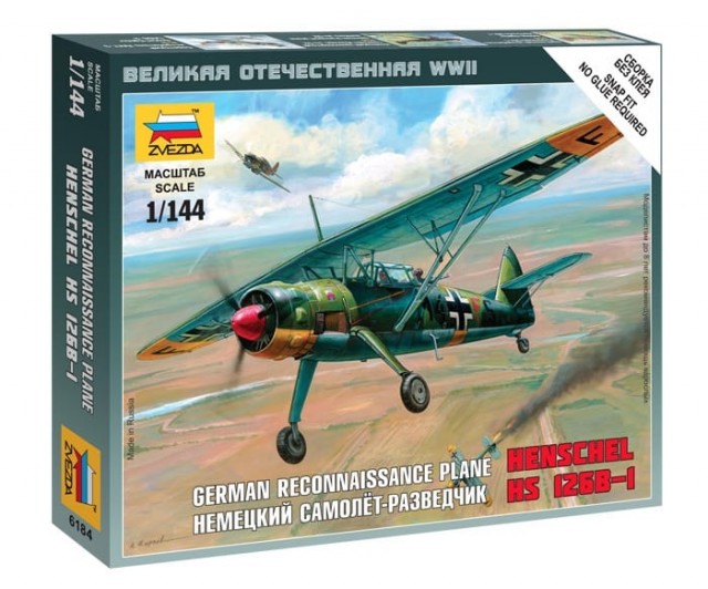 Zvezda 1/144 German Henschel 126B-1