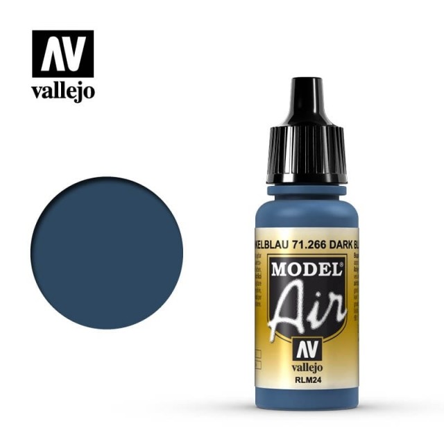 Vallejo Model Air Dark Blue RLM24 17ml (71.266)