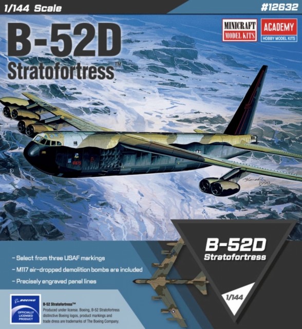 Academy 1/144 USAF B-52D Stratofortress