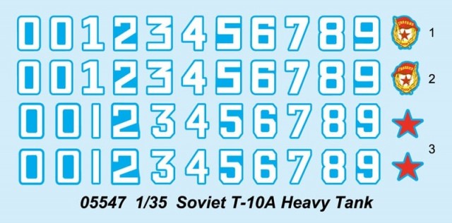 Trumpeter 1/35 Soviet T-10A Heavy Tank