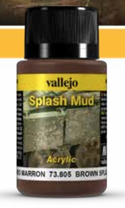 Vallejo Weathering Brown Splash Mud 40ml