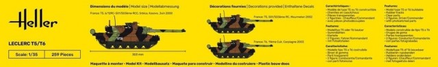 Heller 1/35 Leclerc T5/T6