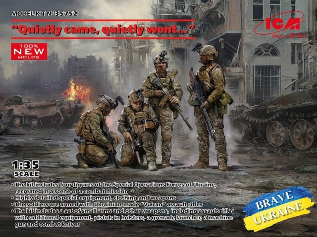ICM 1/35 Quietly came, quietly went... Special Operations Forces of Ukraine
