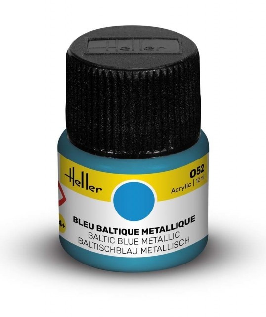 Heller Akryl No 52 Baltic Blue - Metallic