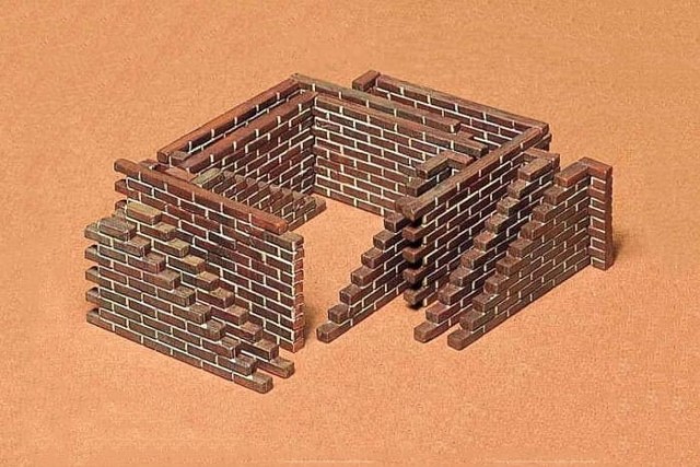 Tamiya 1/35 Brick Wall Set