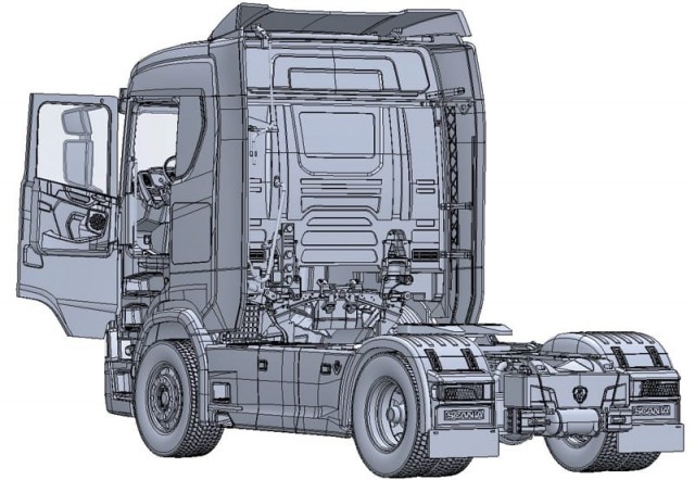 Italeri 1/24 Scania S770 4x2 Normal Roof - Limited Edition