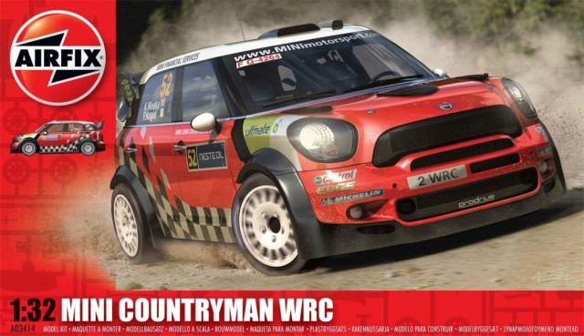 Airfix byggesett 1/32 Mini Countryman WRC A03414