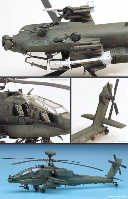 Academy 1/48 Apache AH-64A (MSIP)