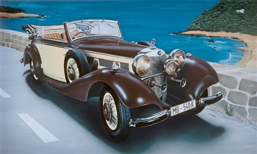 Italeri byggesett 1/24 Mercedes Benz 540K 3701