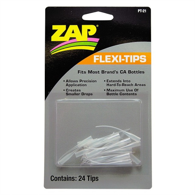 ZAP Flexi-Tips CA Applicators (24 stk.) PT21
