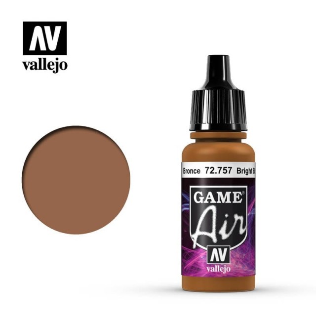 Vallejo Game Air Bright Bronze 17ml (72.757)