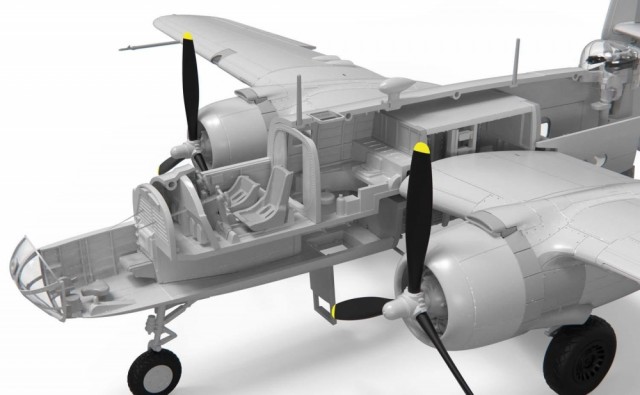 Airfix 1/72 North American B-25B Mitchell (Doolittle Raid)