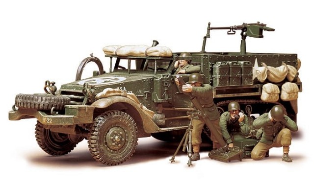 Tamiya 1/35 U.S. Half Track 81mm Mortar Carrier M21