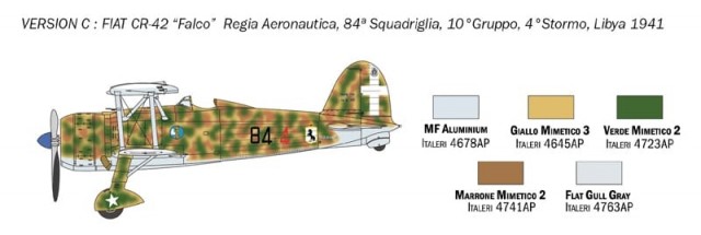 Italeri 1/72 Fiat CR.42 Falco - Battle of Britain 80th Anniversary