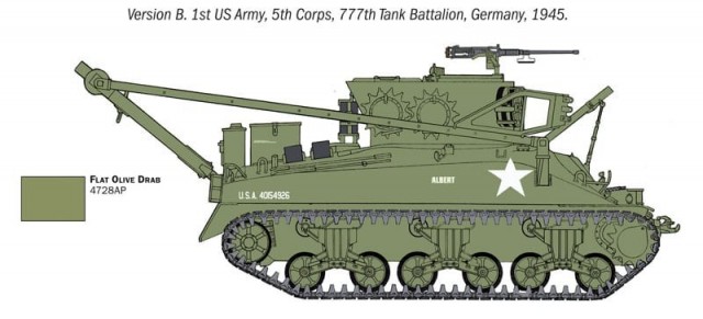 Italeri 1/35 M32B1 Armored Recovery Vehicle