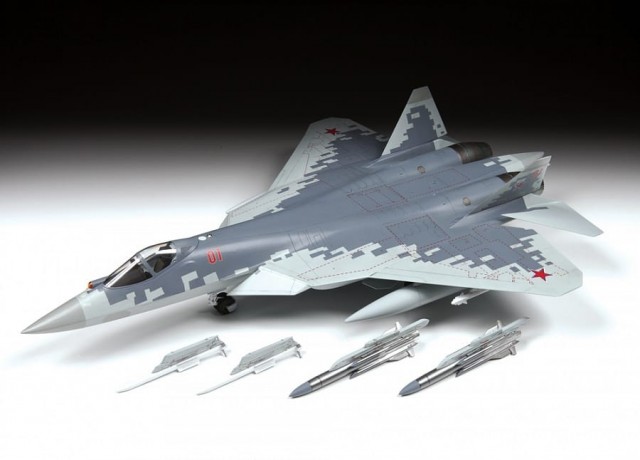 Zvezda 1/48 Russian Fifth-Generation Fighter SU-57