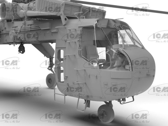 ICM 1/35 Sikorsky CH-54A Tarhe US Heavy Helicopter