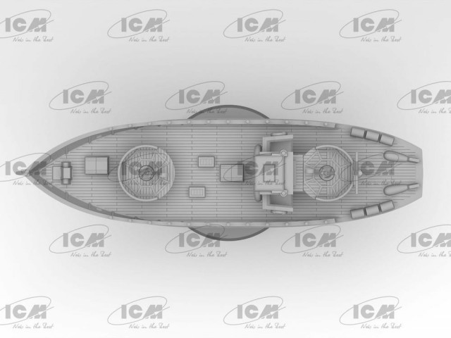 ICM 1/350 KFK Kriegsfischkutter German multi-purpose boat