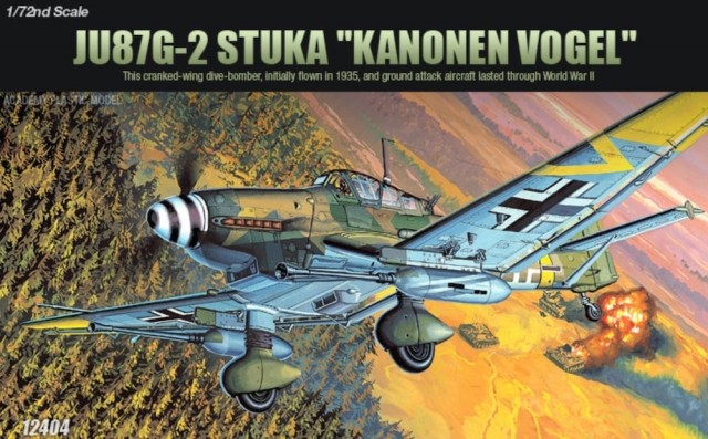 Academy 1/72 JU87 G-2 Stuka Kanonen Vogel