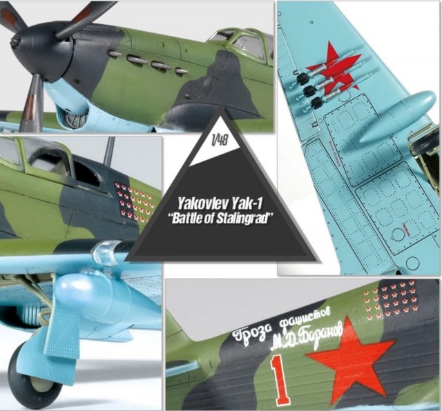 Academy 1/48 Yakolev Yak-1 "Battle of Stalingrad"