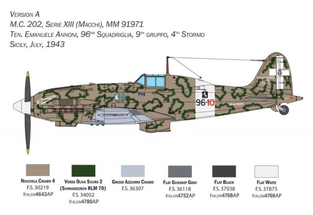 Italeri 1/32 Macchi MC.202 Folgore