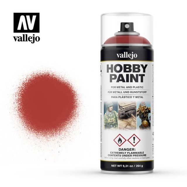 Vallejo Hobby Paint Scarlet Red 400ml