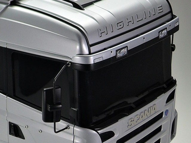 Tamiya 1/14 Scania R470 Silver Edition Pre-Painted Body