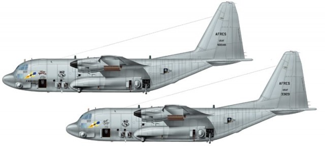 Italeri 1/72 AC-130H Spectre