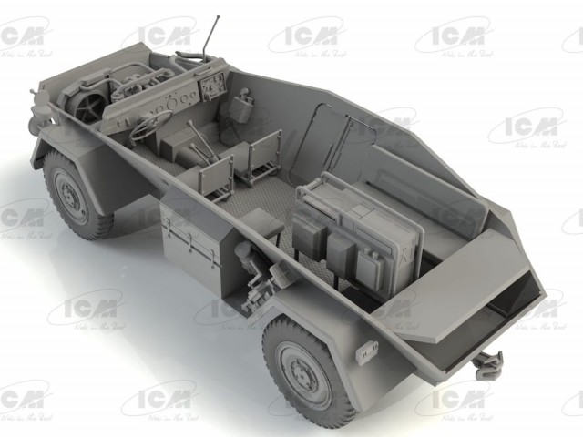 ICM 1/35 Sd.Kfz 247 Ausf.B with Crew
