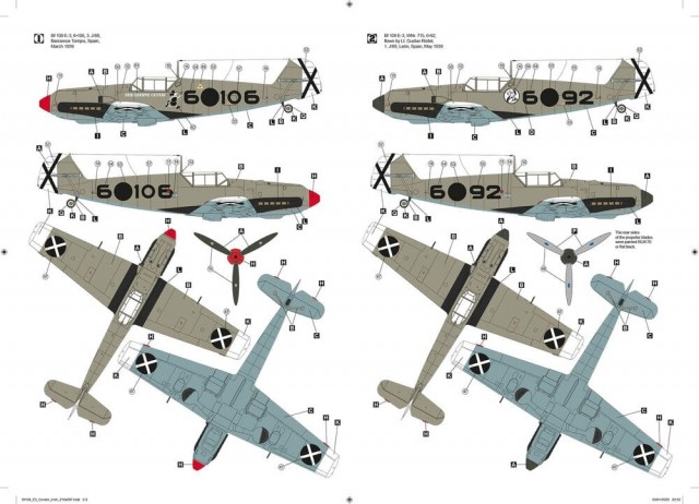 Hobby 2000 1/32 Messerschmitt Bf-109 E-3 Legion Condor