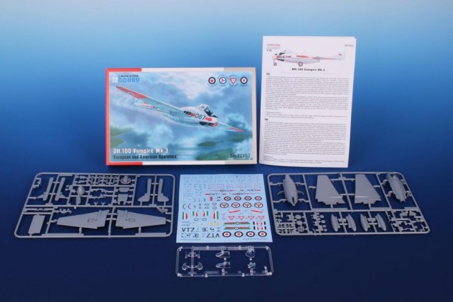 Special Hobby 1/72 DH.100 Vampire Mk.3 (Norsk utgave)