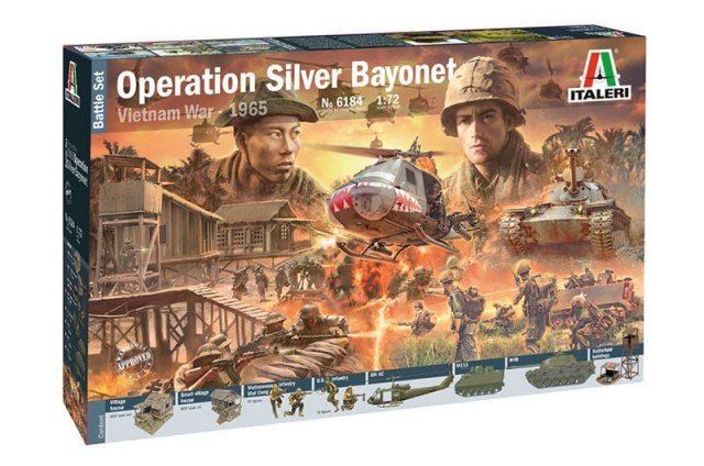 Italeri 1/72 Vietnam War - Operation Silver Bayonet 1965 - Battle Set