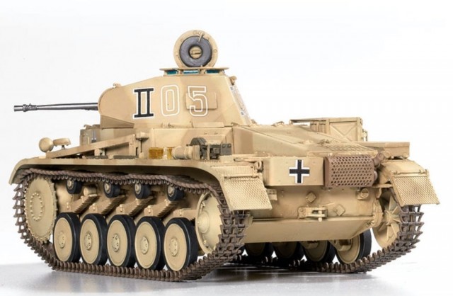 Academy 1/35 German Panzer II Ausf.F North Africa