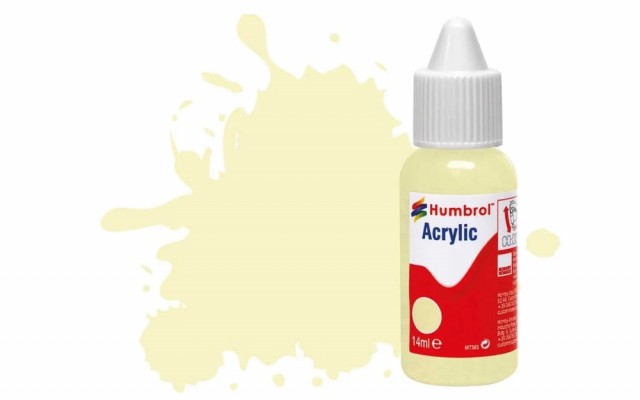 Humbrol Akryl No 41 Ivory - Blank 14ml