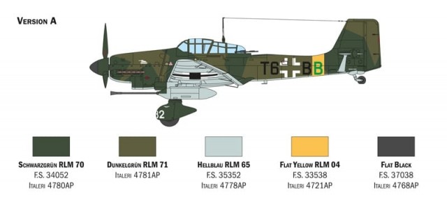 Italeri 1/48 Ju 87 G-1 Stuka Kanonenvogel