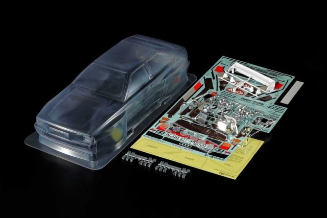51615 Tamiya 1/10 Audi Quattro Rally A2 Body Parts Set