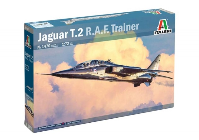 Italeri 1/72 Sepecat Jaguar T.2 R.A.F Trainer