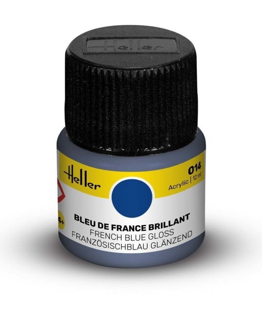 Heller Akryl No 14 French Blue - Gloss 12ml
