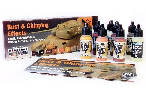 Vallejo Model Air Rust and Chipping Effects