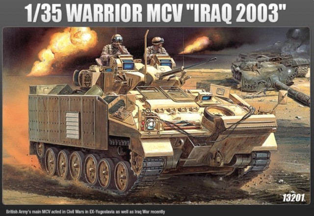 Academy 1/35 WARRIOR MCV - Iraq 2003