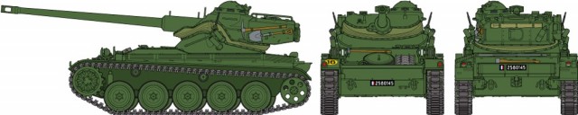 Tamiya 1/35 French Light Tank AMX-13