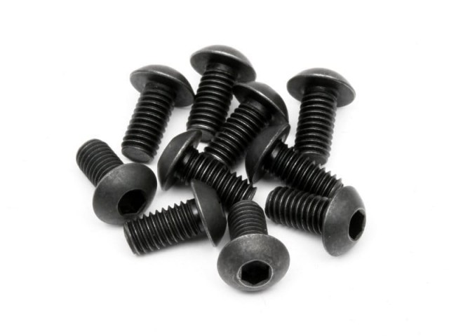 Z351 HPI Button Head Screw M3x6mm Hex Socket (10stk.)