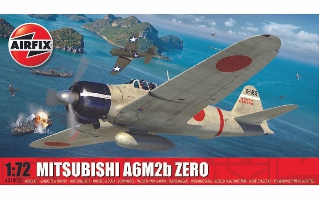 Airfix 1/72 Mitsubishi A6M2B Zero