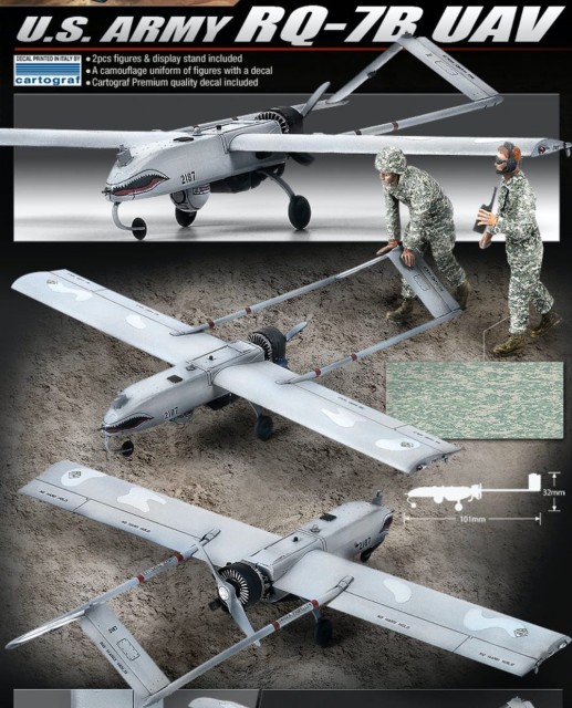 Academy 1/35 U.S. Army RQ-7B UAV