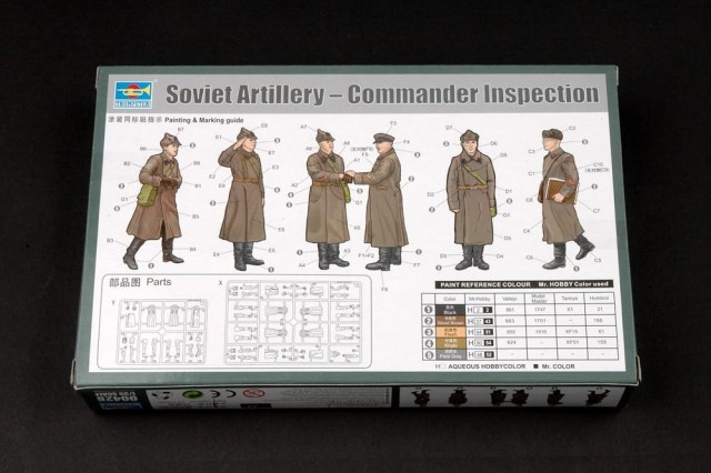 Trumpeter 1/35 Soviet Artillery - Commander Inspection